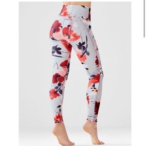 Fabletics leggings flower print XS